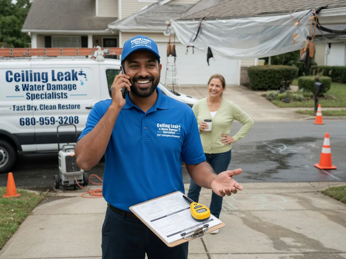 Ceiling Leak Cleanup Ordway, CO FAQs